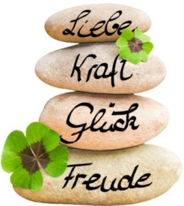 Liebe, Freude, Kraft, Glück